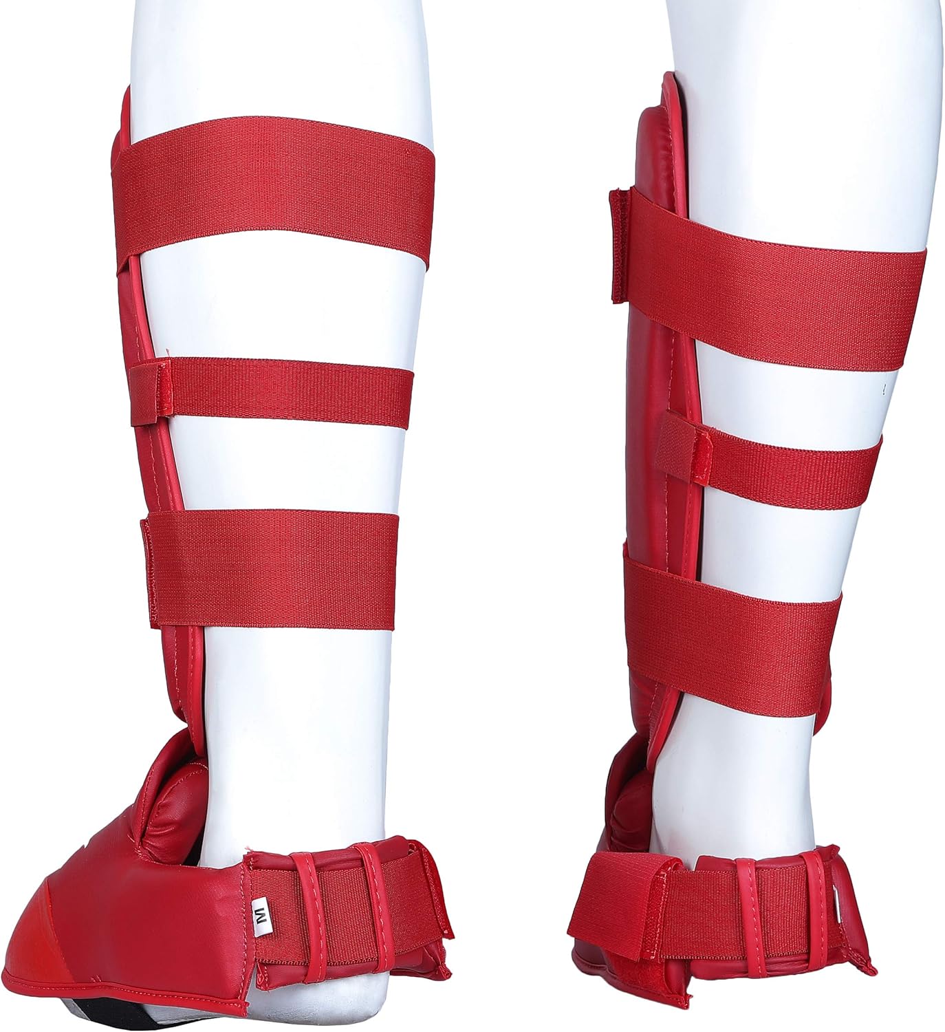 Twister Muay Thai, Boxing, Kickboxing,Karate, Taekwondo, MMA Shin & Instep Padded Guards, Shin in Steps, Shin Guards