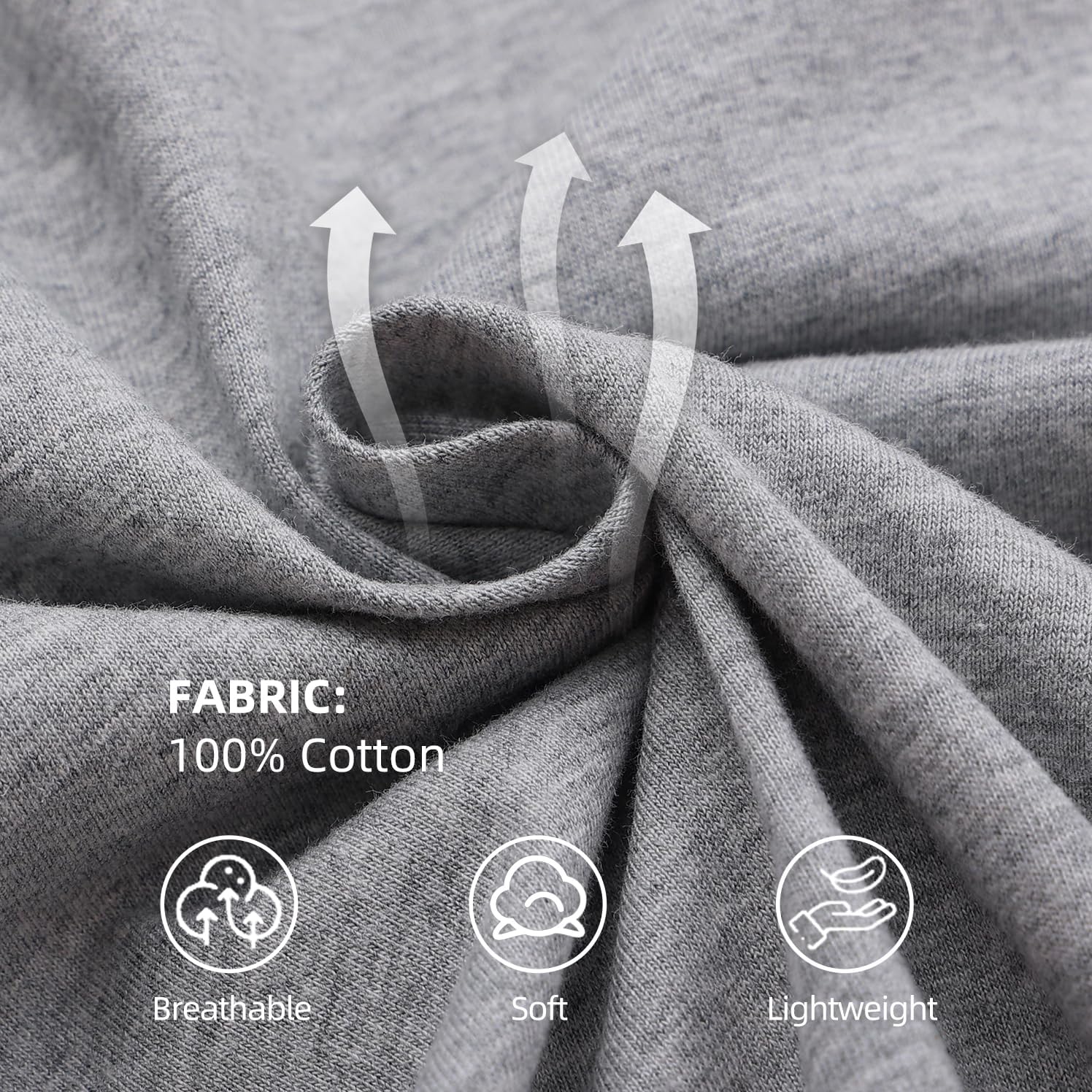 Boys/Kids/Toddlers Crew Neck Cotton T-Shirts Short Sleeve Summer Basic Tops(Age 2-12Y) - Image 4