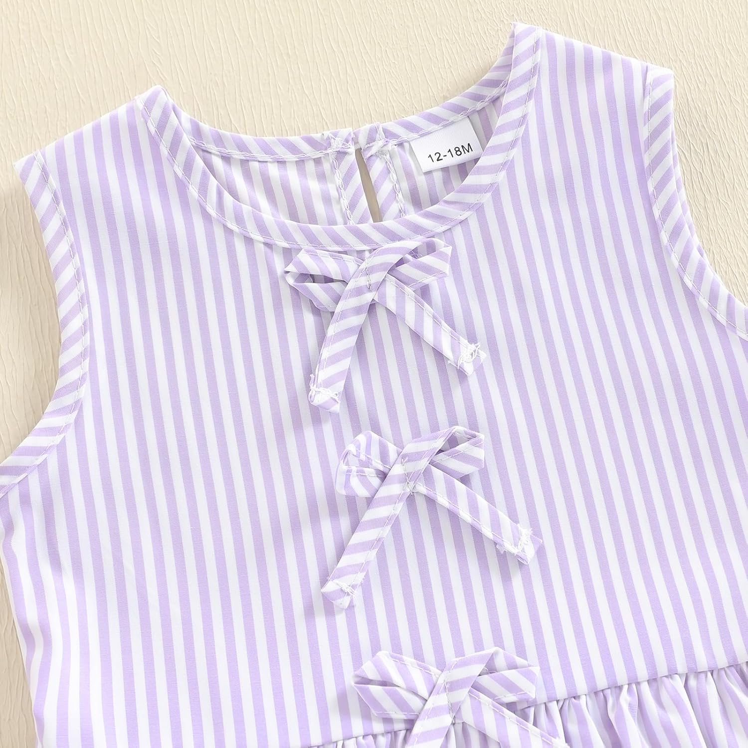 Kupretty Toddler Girl Clothes Baby Summer Outfits Gingham Ruffle Sleeveless Vest Shirt Tank Tops Pants Set 1T 2T 3T 4T 5T - Image 5