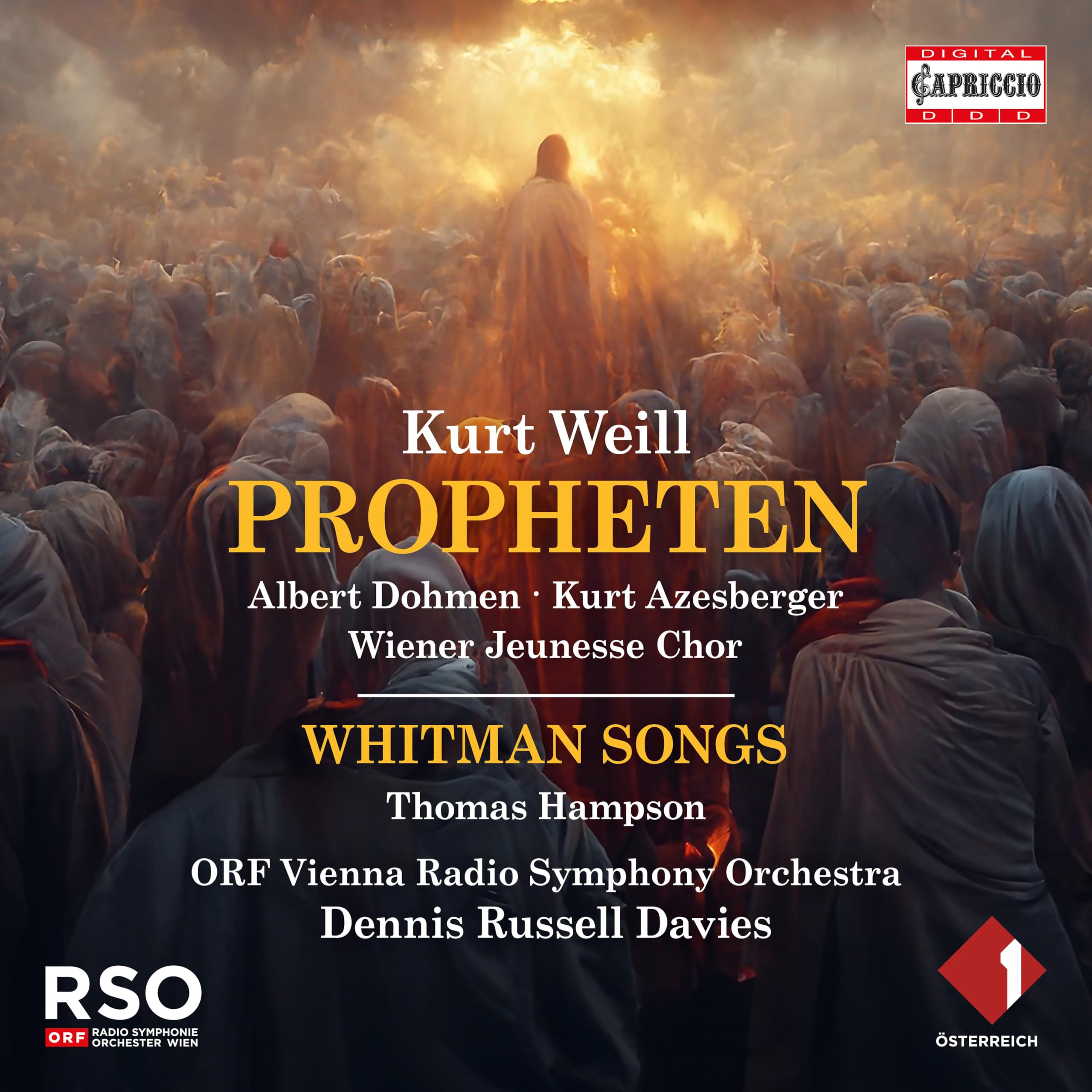 Kurt Weill: Propheten; Four Walt Whitman Songs