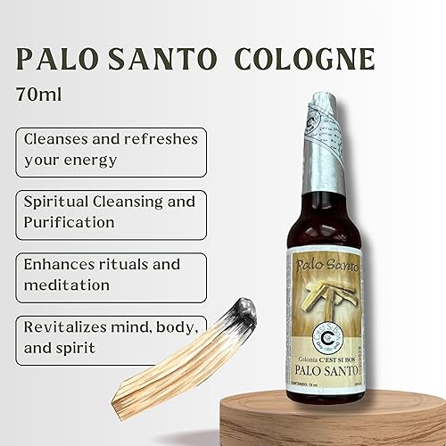 Miniatura 3 de Zoeartcrafts Palo Santo Holly Wood Cologne Limpieza Casa Negocio