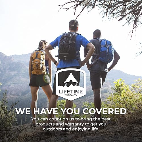 Miniatura 5 de TETON - Mochilas de hidratación Oasis, mochila de hidratación para senderismo, correr, ciclismo, ciclismo e hidratación. Funda de lluvia cosida y