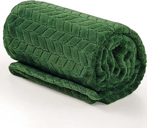 Miniatura 6 de inhand Manta de forro polar para bebé, manta súper suave para bebé, manta de felpa verde cálido, manta para bebé, recién nacido, manta de recepción