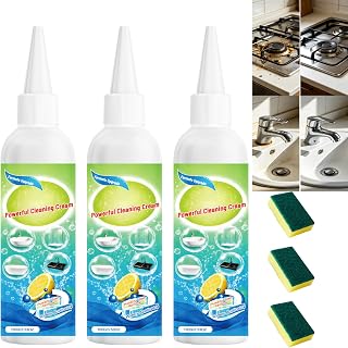 Mehrzweckreiniger, Reinigungsmilch Entfernt hartnäckige Ölflecken, Fettlöser für die Küche, Fliesen, Glasarbeitsplatten, Spülbecken und Haushaltsgeräte (3pcs)