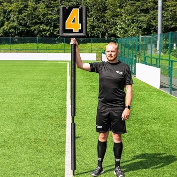 FORZA Complete Collegiate Football Chain Set | Weatherproof Field Measurement Equipment for Football Game Yard Marker - Down Box Marker & Side Line Chain Set or Complete Set