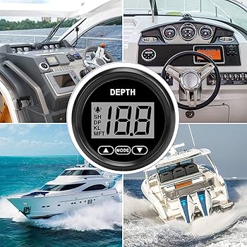 Amazon | 52mm深度計、LCDデジタルディスプレイ深さ328.08 Amazon | 52mm深度計、LCDデジタルディスプレイ深さ328.08