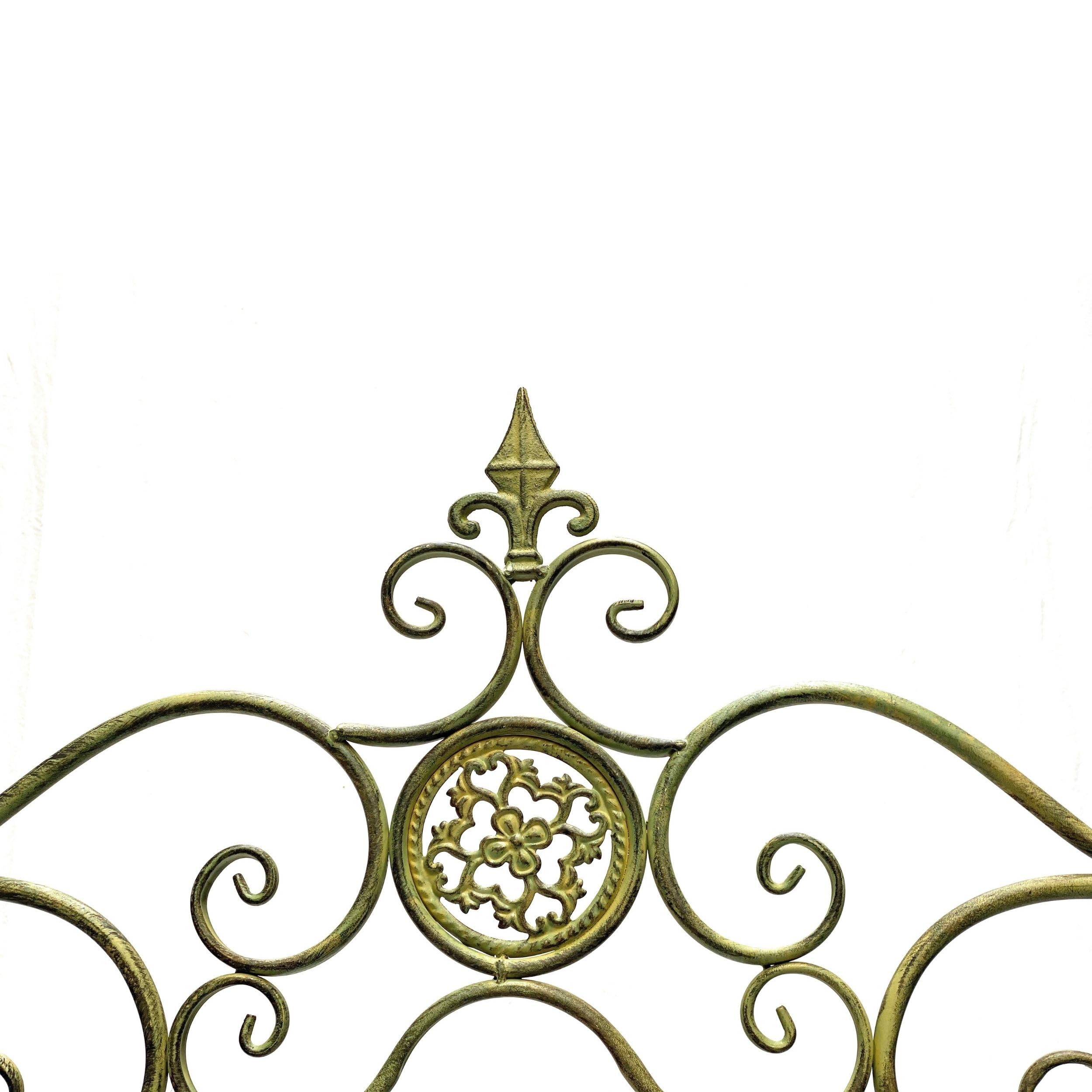 DanDiBo Arche de rose avec porte en métal stable - 130 cm de large - 93997 - Arche de jardin - Arche ronde - Arche de plantation massive - Résistant aux intempéries