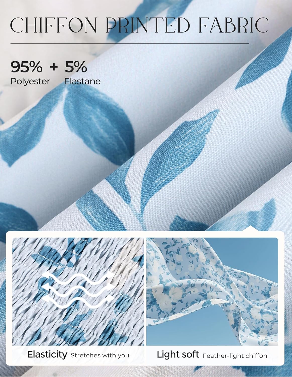 GRACE KARIN 2026 Women Summer Maxi Floral Corset Dress,Ruffle Sleeve Milkmaid Dresses, Wedding Guest Dresses with Pocket - Image 6