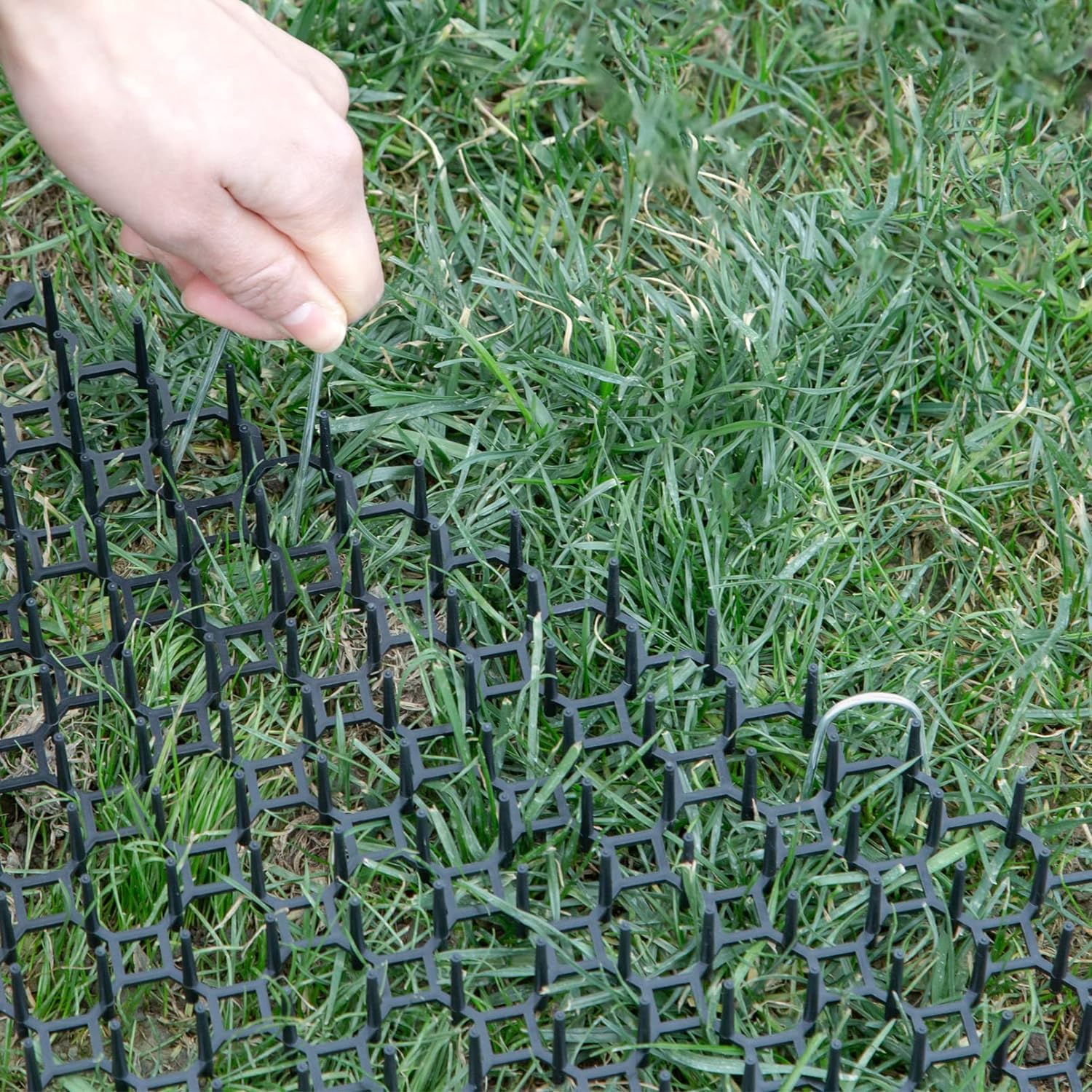 8 Pezzi 39cm*29cm Tappetino Anti Gatto con 8 Gambe da giardino, Tappetino Repellente per Gatti Tappetini Deterrenti per Animali per Giardino Recinzione