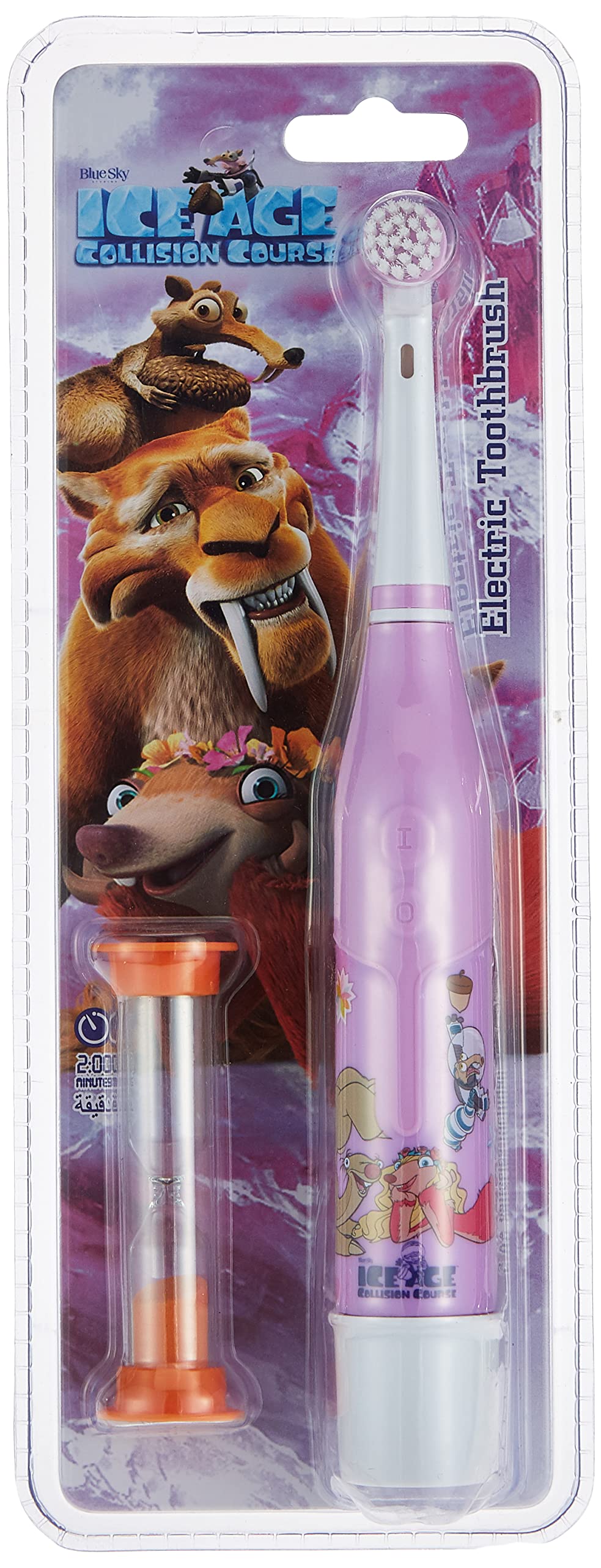 Ice Age Electric ToothbrUSh, Blue/Pink