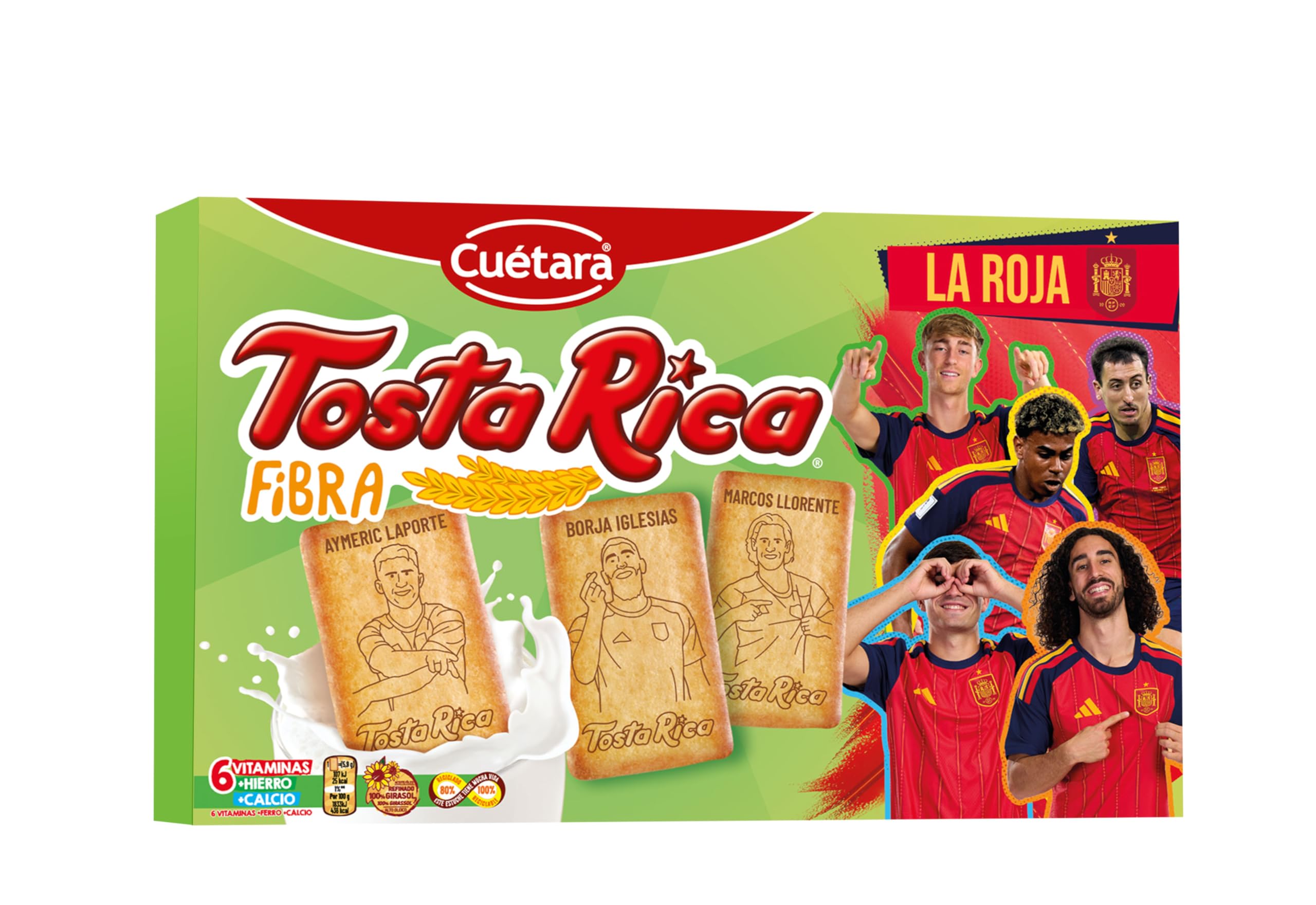 Tosta Rica Fibra 760g