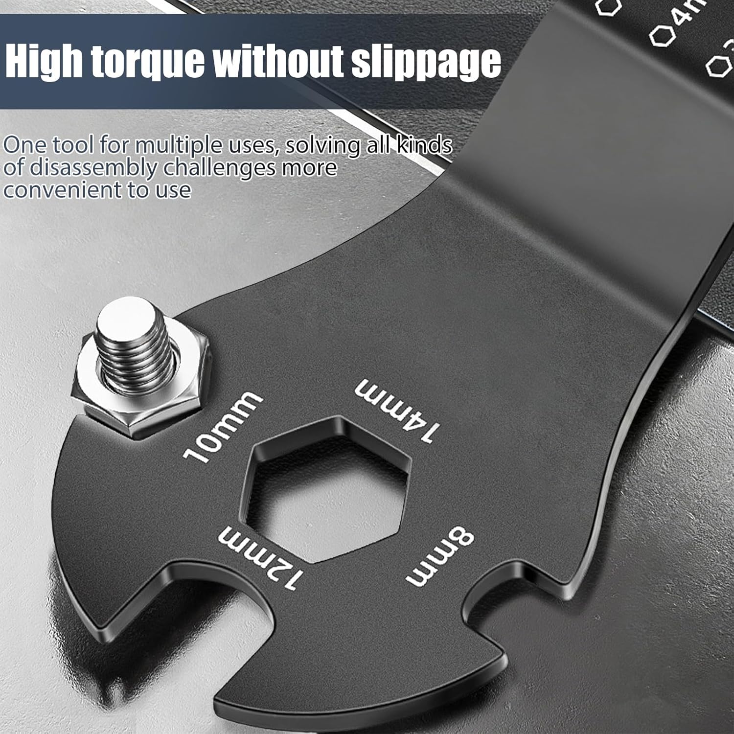 Folding Tool Set, Multifunctional Foldable Screwdriver Tool with Screwdrivers and Wrenches, Portable Screwdriver Set Including Allen Wrenches for Household Repair Disassebly Assembly