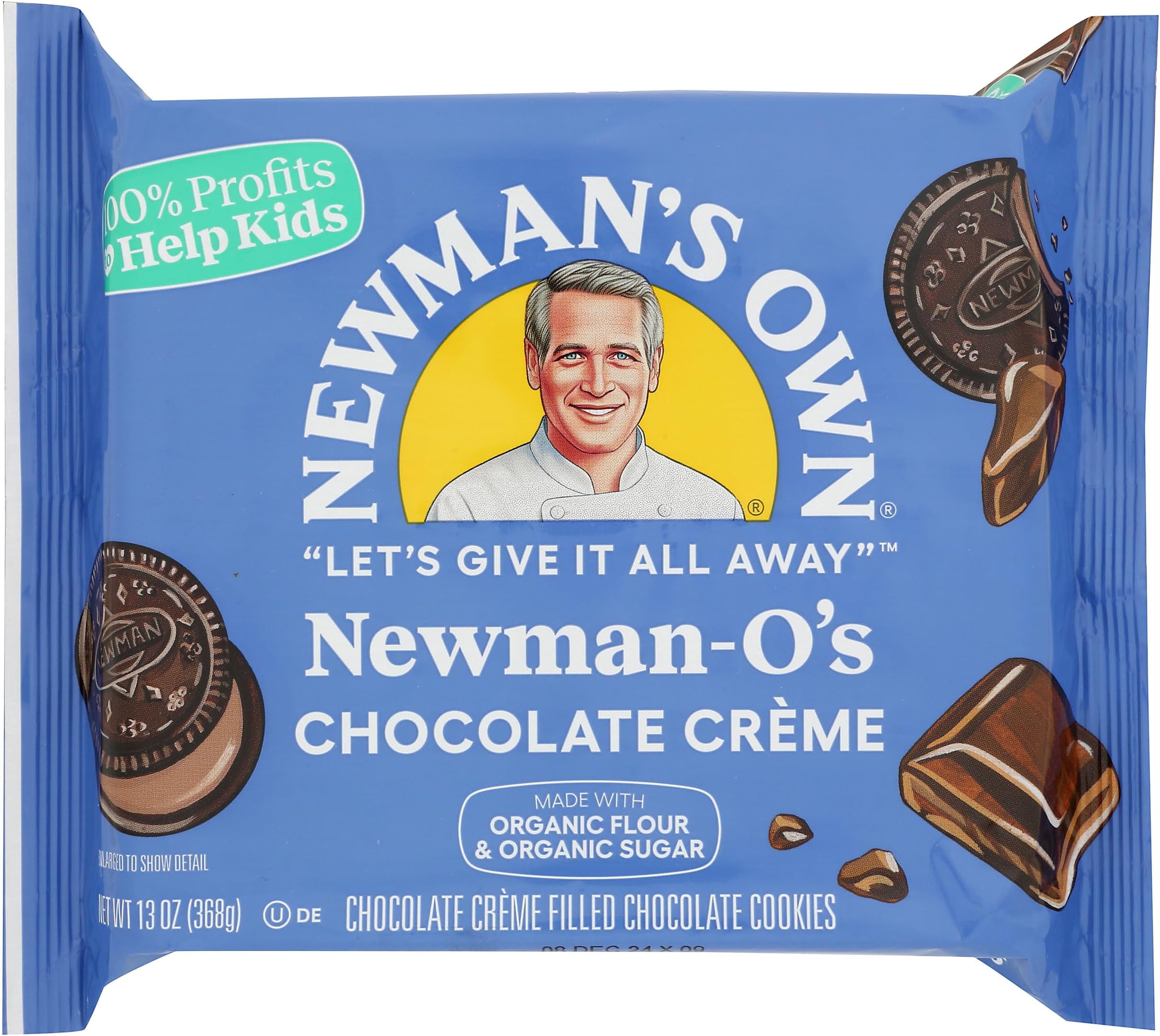 Newman's Own Chocolate Newman-O's, 13 oz