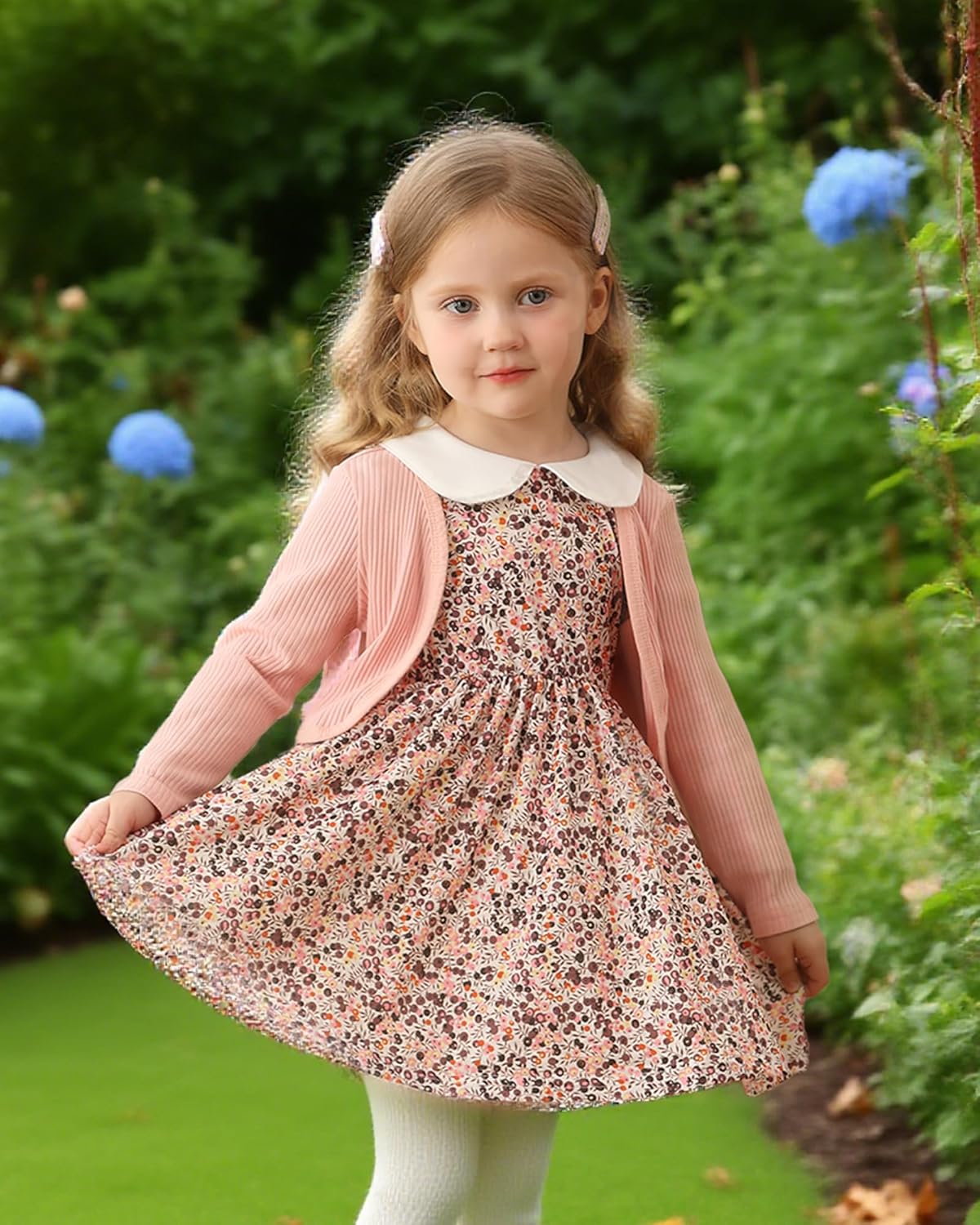 Mioglrie Toddler Baby Girl Dress Fall Winter Outfits Coat Baby Girls Dresses 6 9 12 18 24 Months 2t 3t Girl Clothes - Image 2