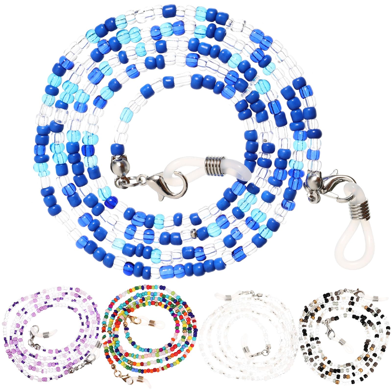 Sonnenbrillen-kettenband Brillenhalter Brille Anti Augenkette Brillen Band Brillenbänder Maskenhalter Um Den Hals Perlenbesetzte Brillenkette Glasperlen