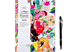 See It Bigger Calendar 2024-2025 Monthly Wall Calendar