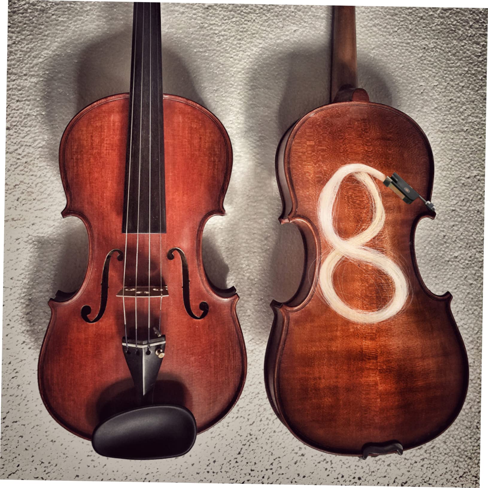 TOYANDONA Coda Cavallo Per Violino Naturali Di Cavallo Accessorio Per Strumenti Musicali Materiale Duttile e Resistente Per Studenti e Iniziali
