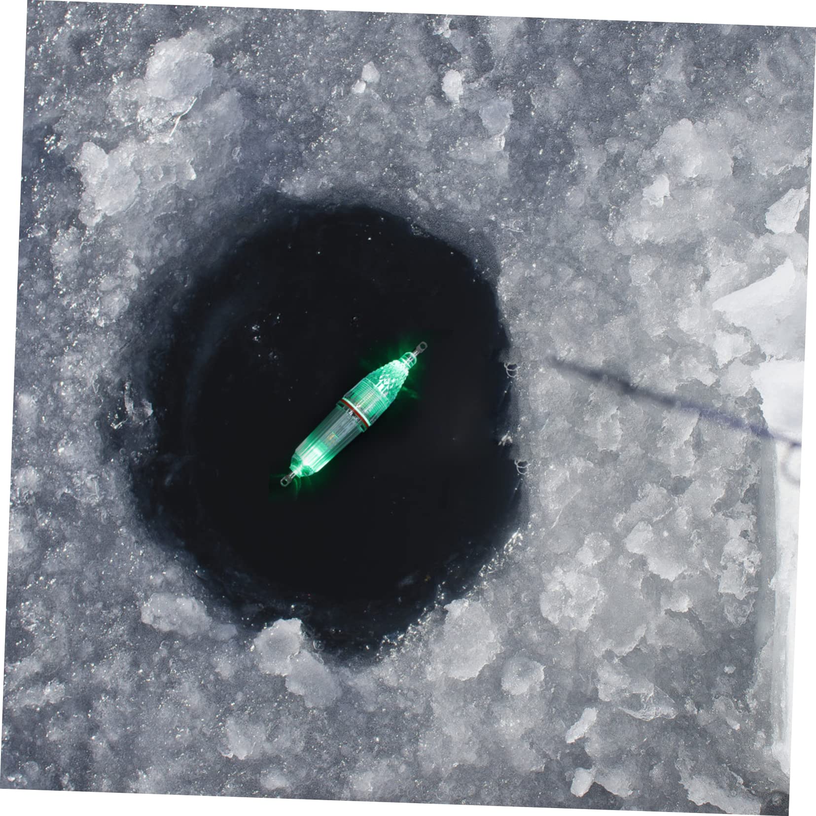 ibasenice Led Fishing Rod Light Underwater Fish Light Lure Lamp for Night Fishing