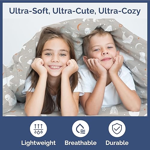 Miniatura 3 de CGK Linens - Juego de sábanas matrimonial de 4 piezas para niños, niñas, adolescentes, niños pequeños, bolsillos profundos de fácil ajuste,