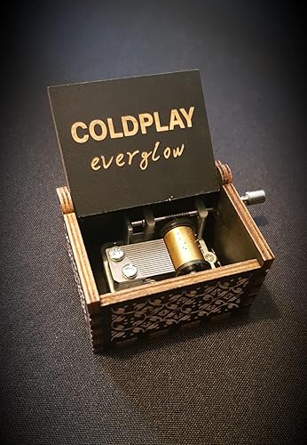 Coldplay Wooden Music Box - Everglow