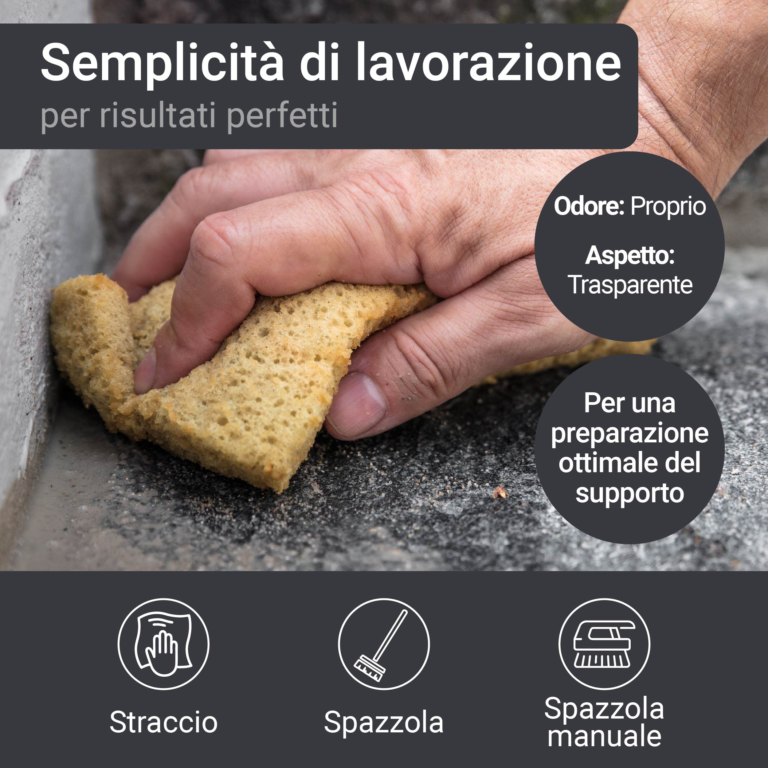 Pretrattamento del Substrato Detergente Speciale Preparazione Pavimenti in calcestruzzo - 10L