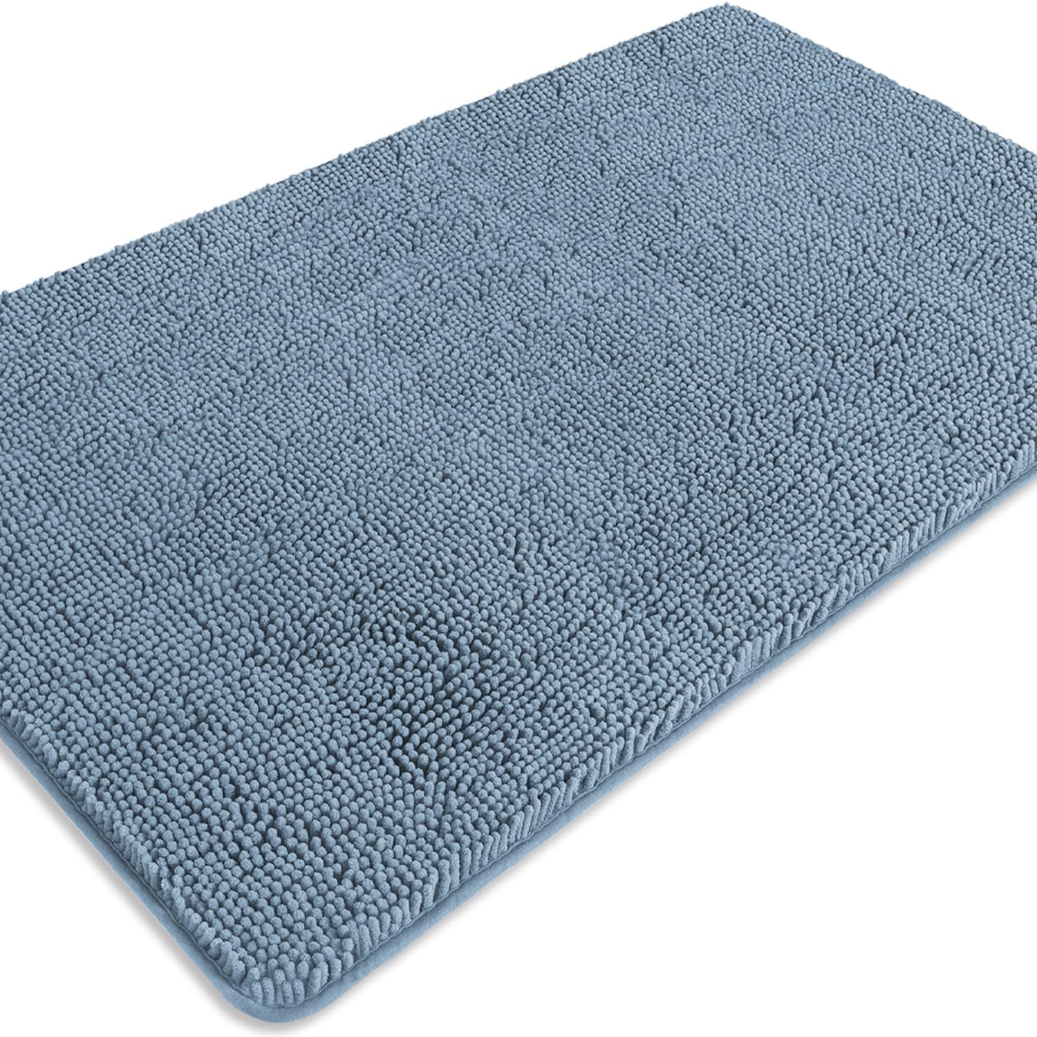 PureSwan Bathroom Rugs 30 x 50 Inch – Extra Large Bath Mat | Absorbent and Washable Thick Chenille Bath Rugs Non-Slip Runner Rug for Bathroom, Shower,