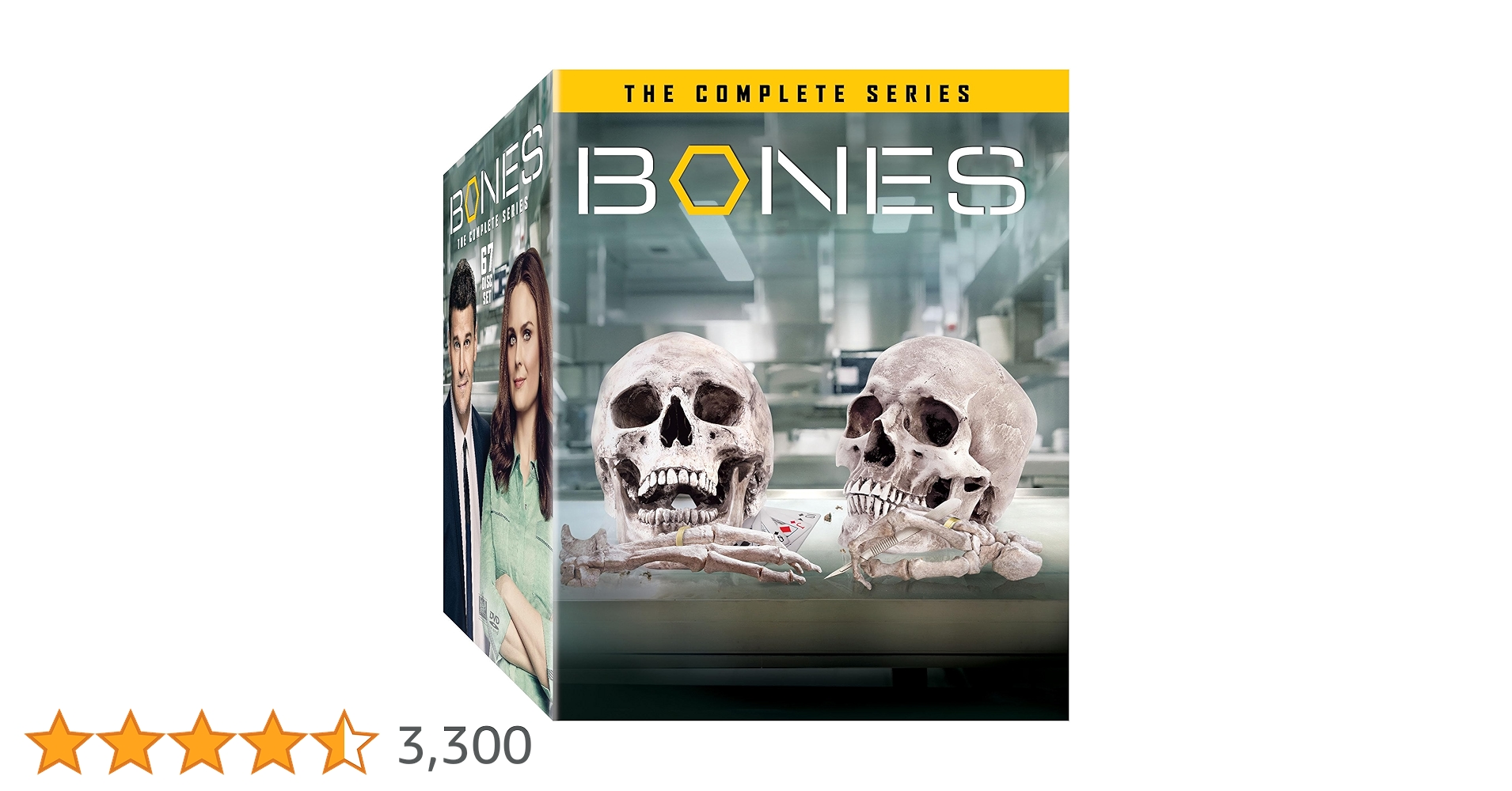 Bones Cs(1-12) Bs Value Dvd: Amazon.ca: David Boreanaz