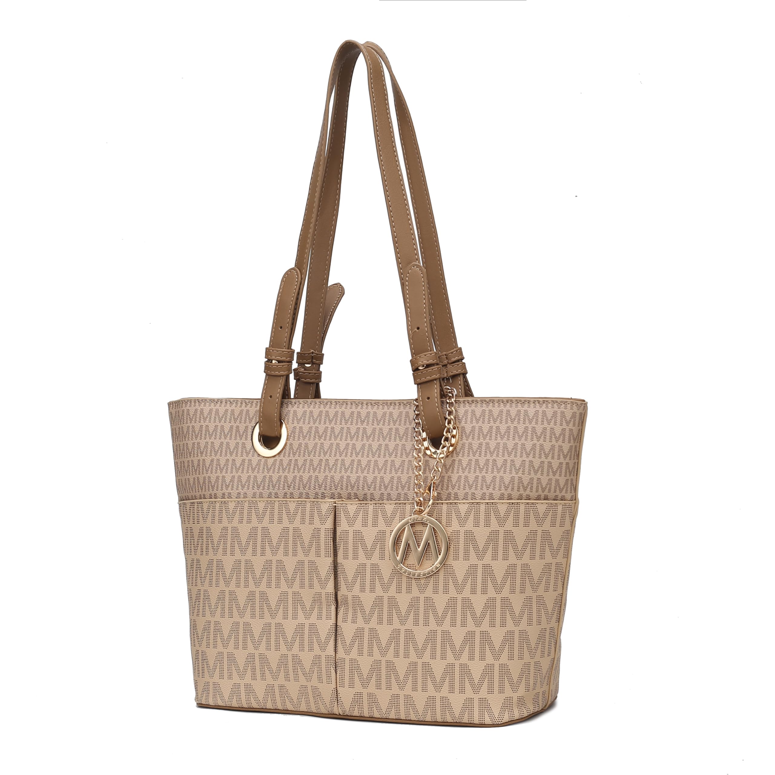 MKF CollectionMKF Collection Tote Bag for Women, Signature Vegan Leather Pocketbook Shoulder bag Top-Handle Purse Tote Handbag
