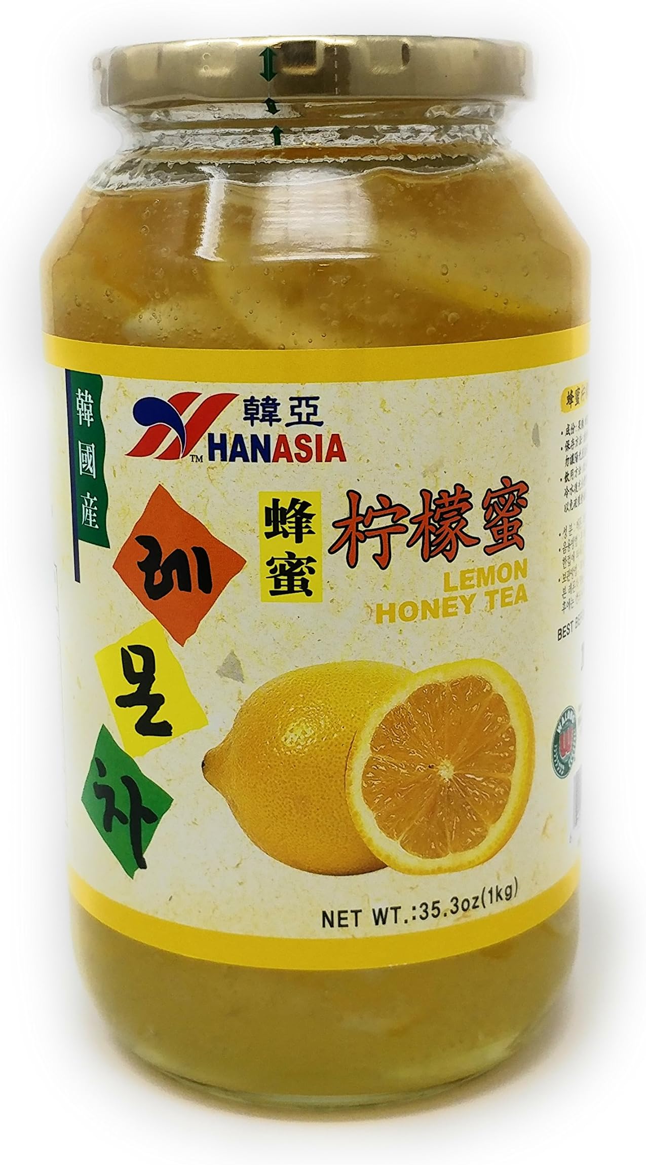 Korea Tea,Lemon Honey Tea 35.3 Oz