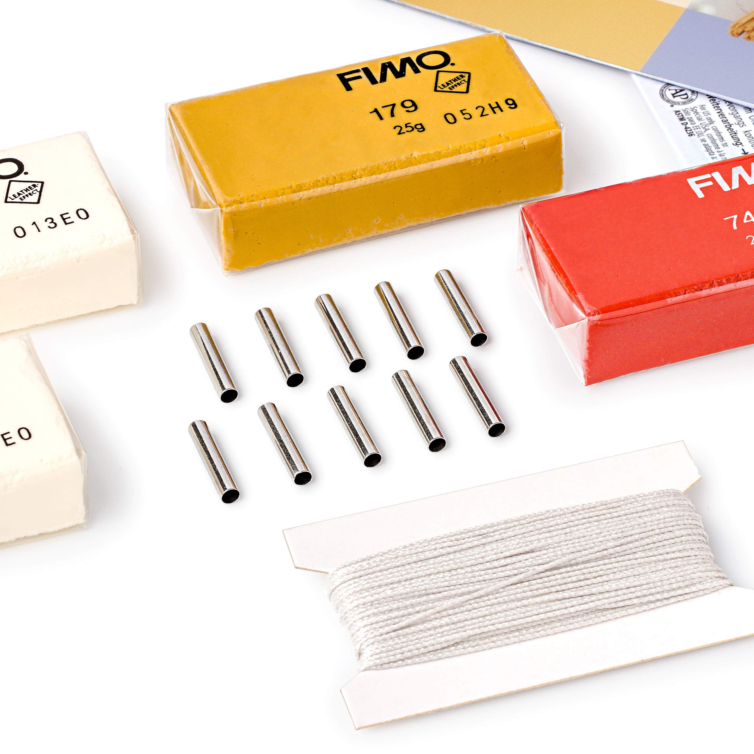Fimo Professional Polymer Clay Staedtler Fimo Leather Effect Black ...