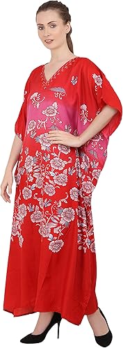 Miniatura 5 de Miss Lavish London Kaftan largo para mujer - Vestido de playa africano y moderno caftán para fiestas y bodas