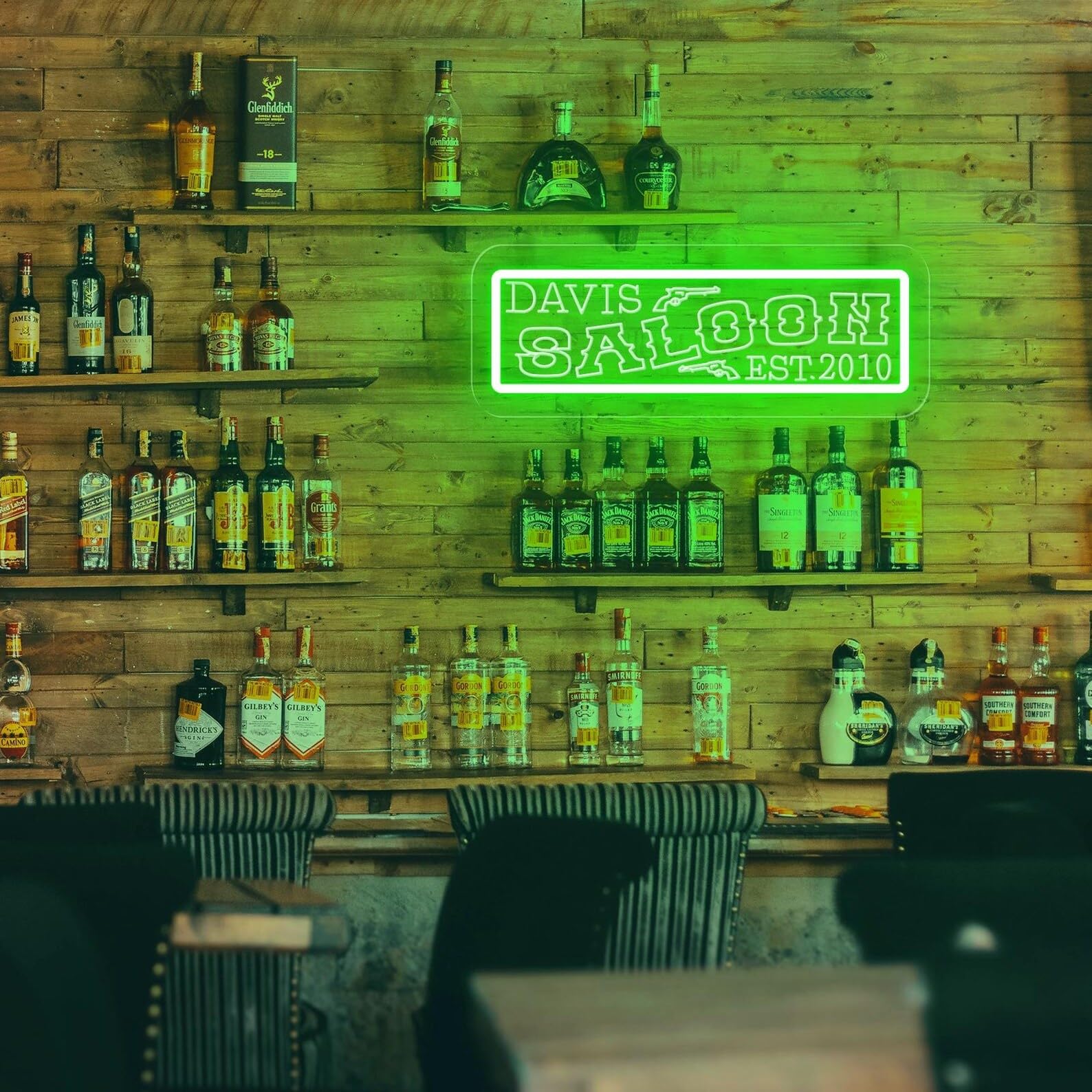 Letrero de neón personalizado para bar occidental, luces de neón personalizadas para el hogar, bar, pub vaquero, granja, decoración de pared de cueva de hombre, regalos para amigos