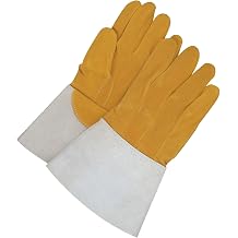 BDG 64-1-1141-10 Deerskin Leather Welding Glove, Medium