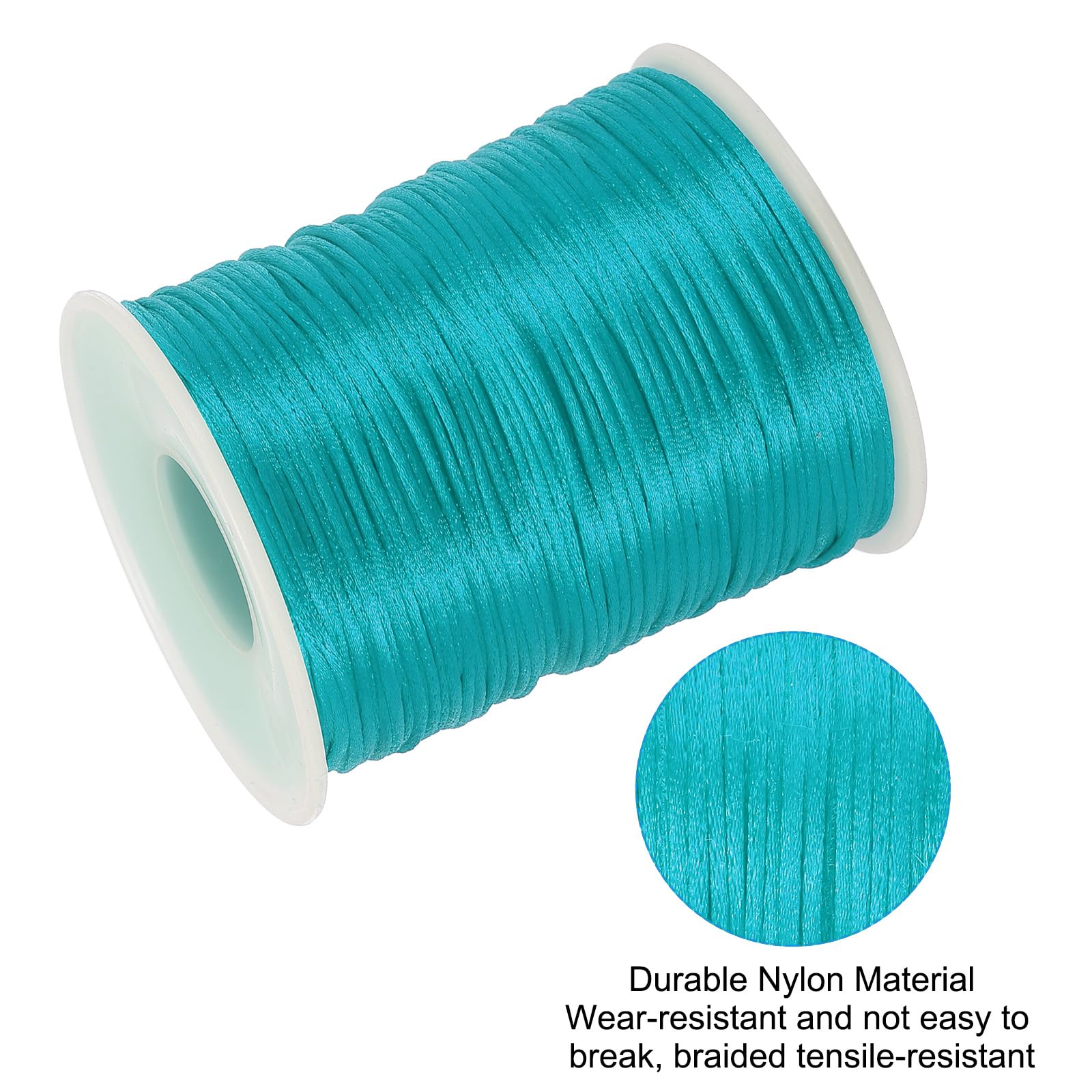 PATIKIL 1.5mm x 109 Yard Nylon Satin Cord - Image 4