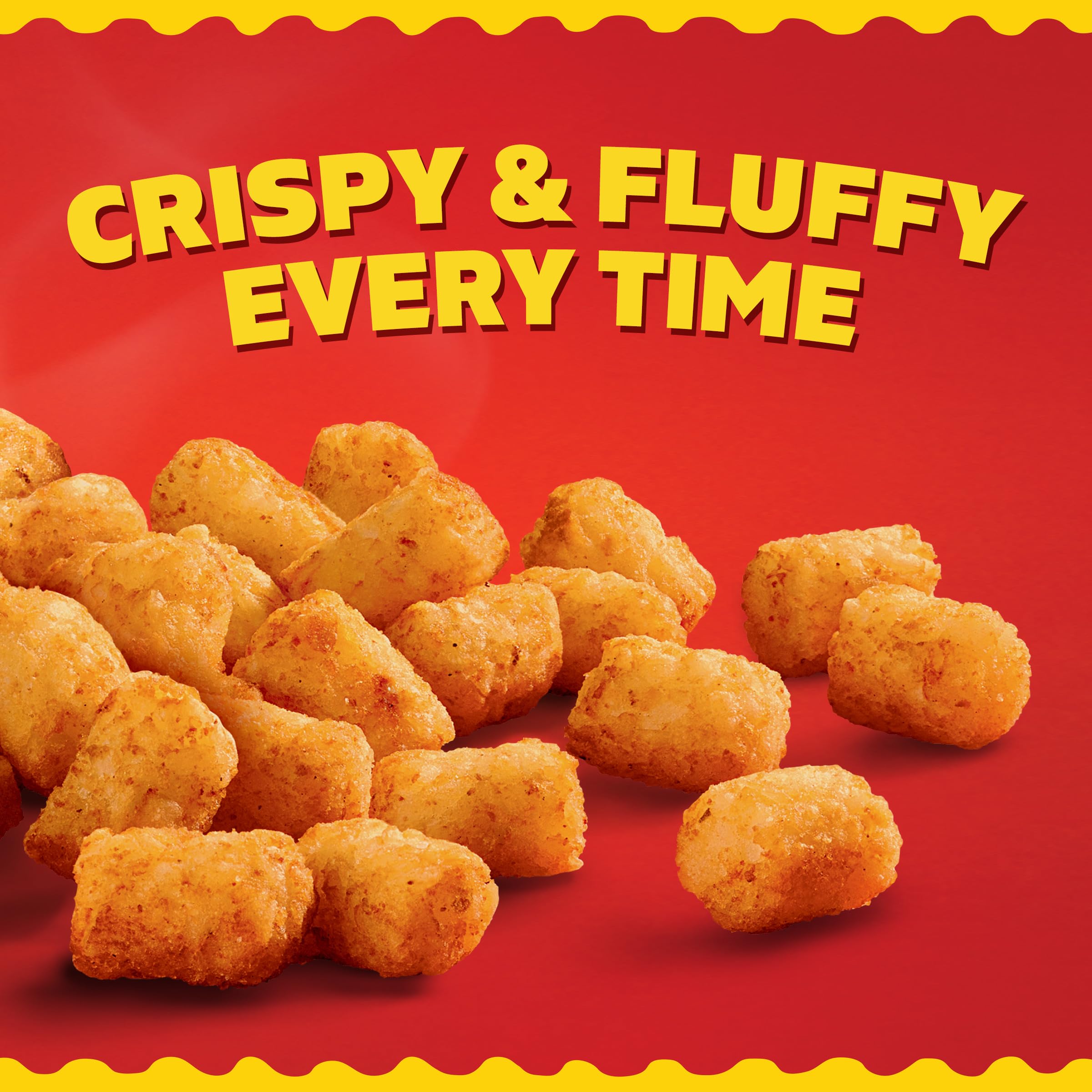 Ore-Ida Crispy Tater Tots Seasoned Shredded Frozen Potatoes 32 oz Bag — view 4