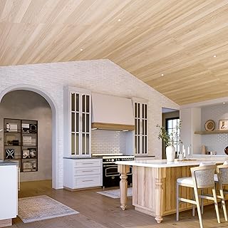 Tongue and Groove Real Wood Planks for Walls and Ceilings | 3/8