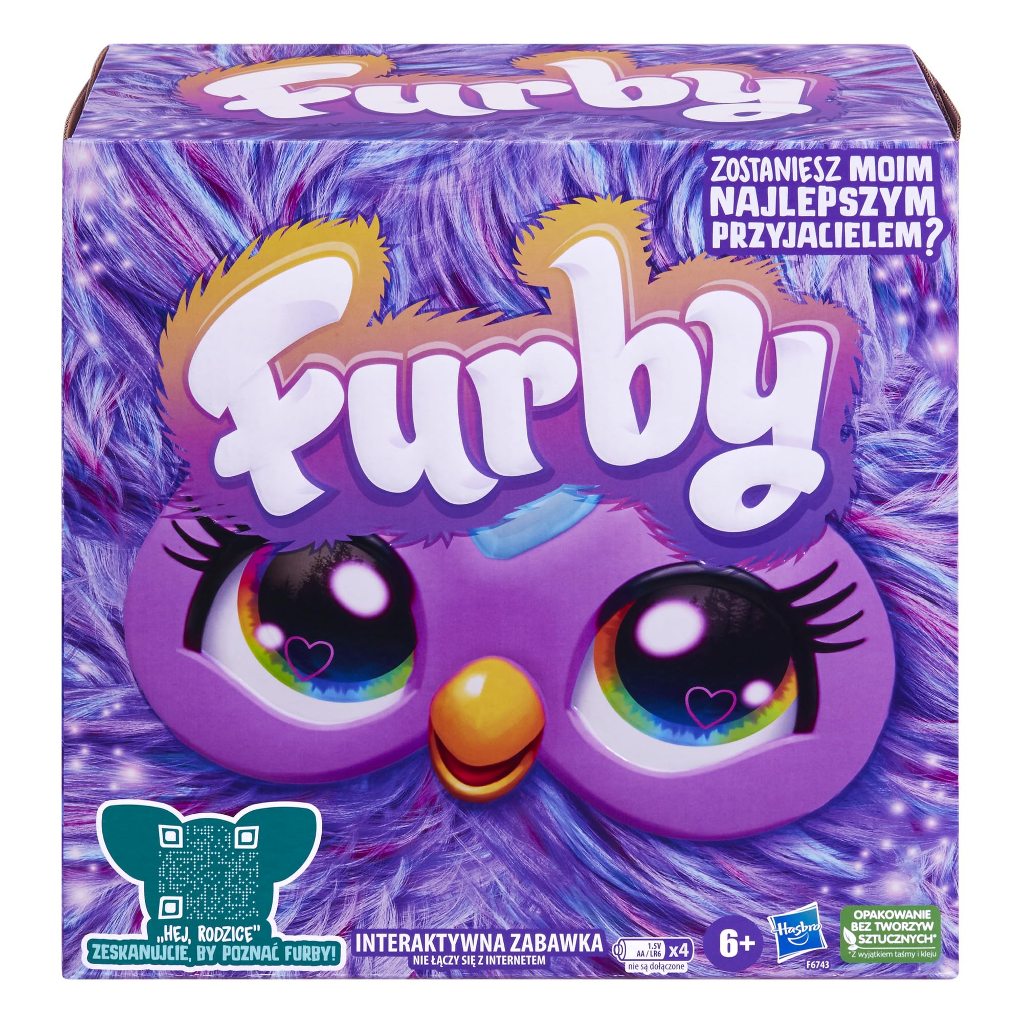 Hasbro Furby Zabawka, Fioletowy, Od 6 lat