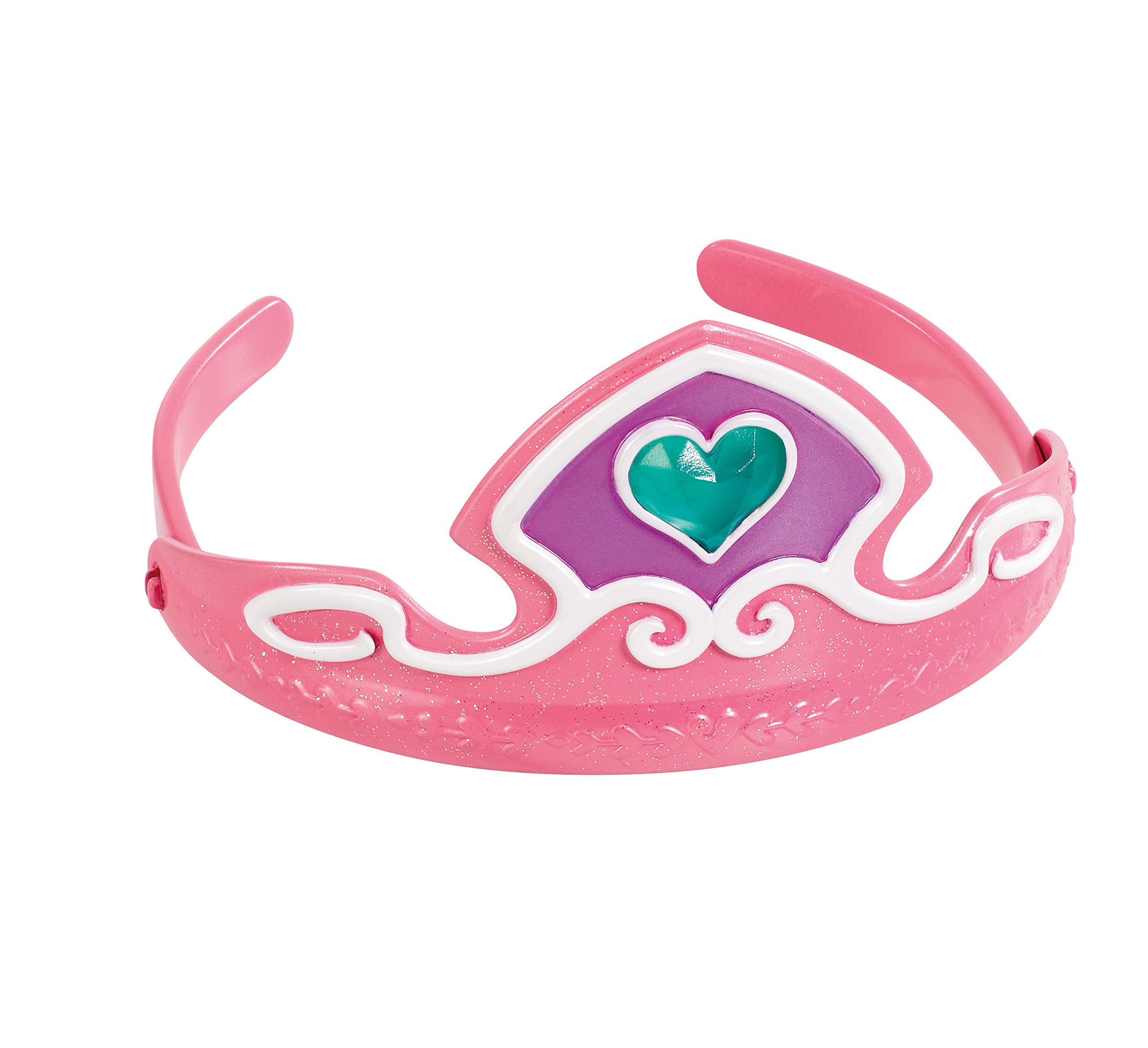 Nella – Colgante Corazón Brillante Y Tiara De Princesa Valiente, Juguete Interactivo Con Luces Y Sonidos, Ideal Para Fans De La Serie (Bandai)