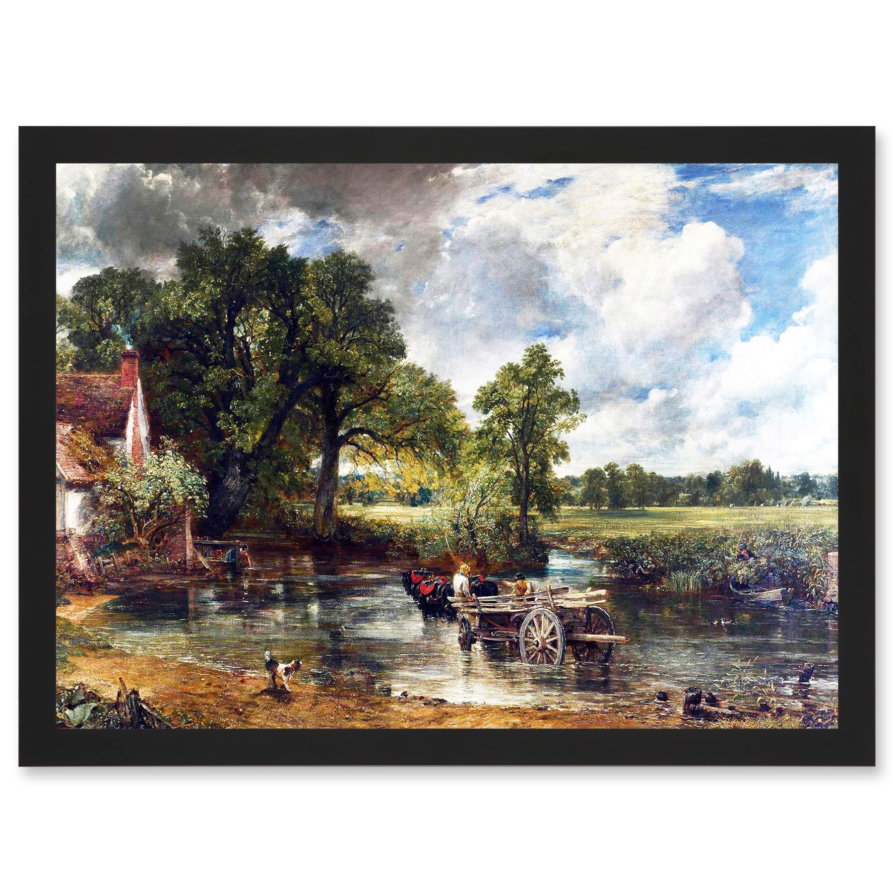 Amazon.co.jp: John Constable The Hay Wain Old Master Painting