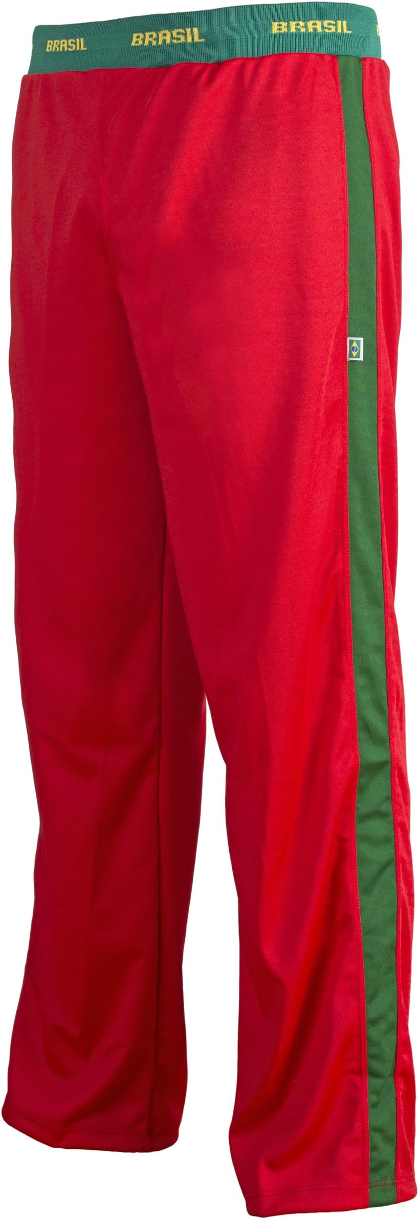 Unisex Brazilian Flag Red Green Capoeira Martial Arts Elasticated Sports Pants 6 Sizes
