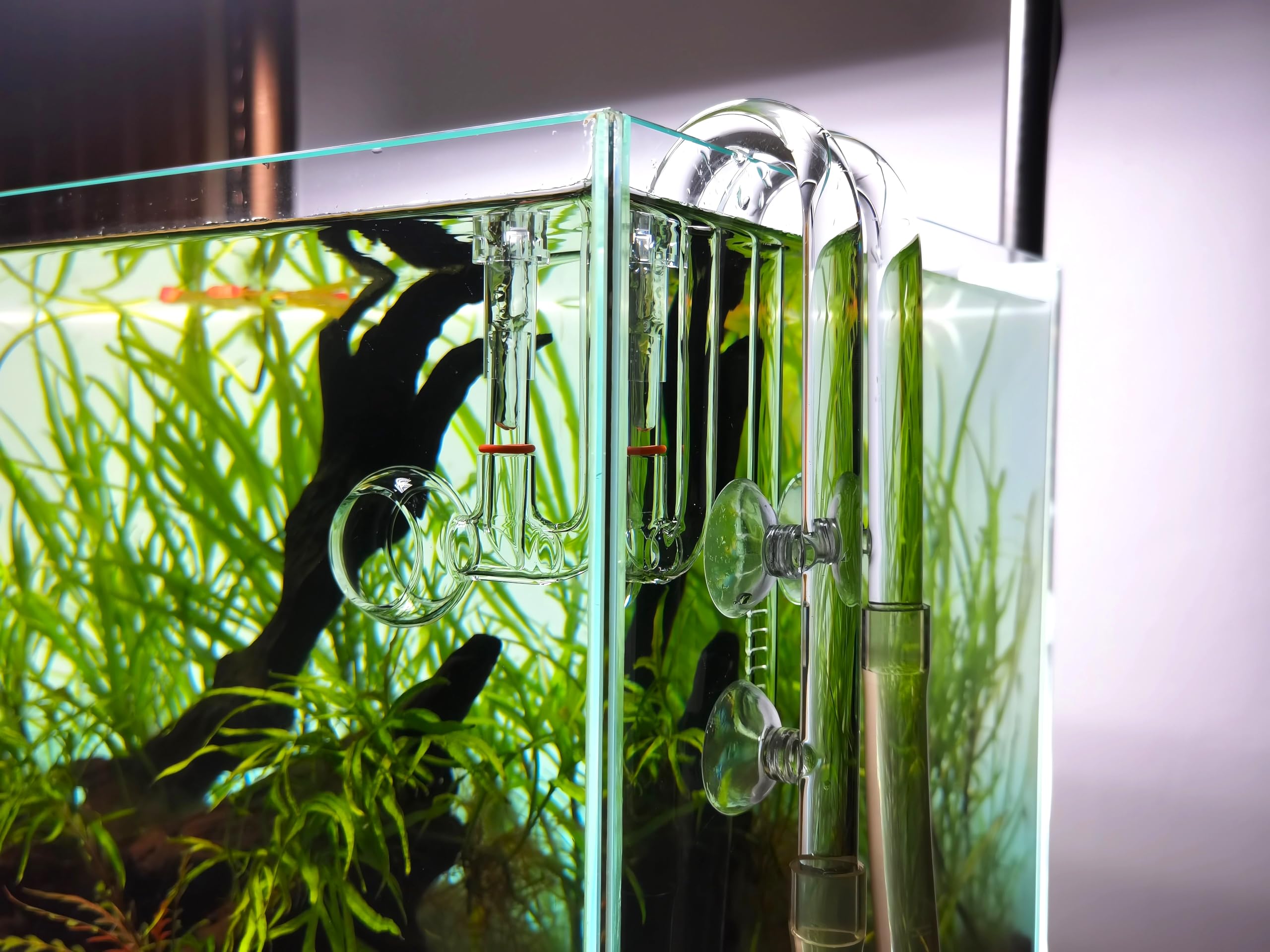 JARDLI Mini Lily Pipe Set Spin Outflow with Surface Skimmer and