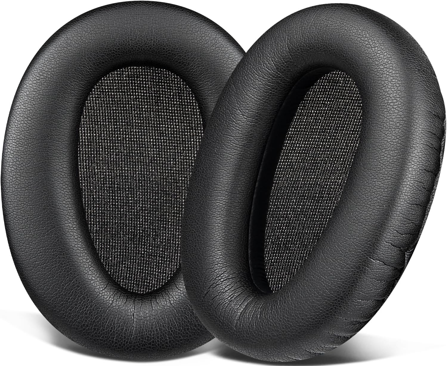SOULWIT Replacement Ear Pads for Sony WH-CH700N/MDR-ZX780/MDR-ZX770/MDR-10R Over-Ear Headphones, Earpads Cushion with Soft Protein Leather, High Density Foam - Black