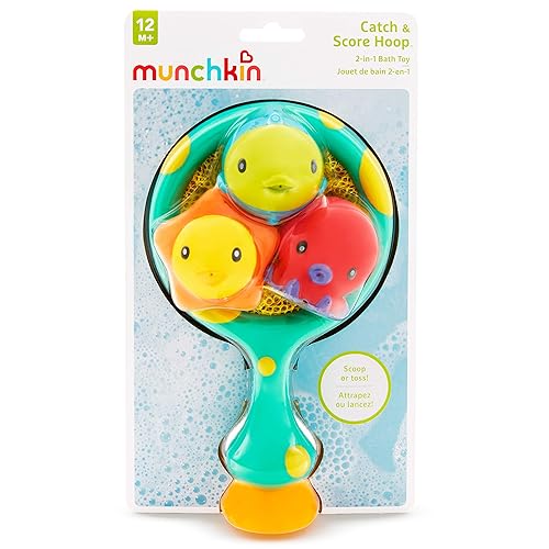 Miniatura 6 de Munchkin Catch & Score Hoop - Juguete de baño para bebés y niños pequeños