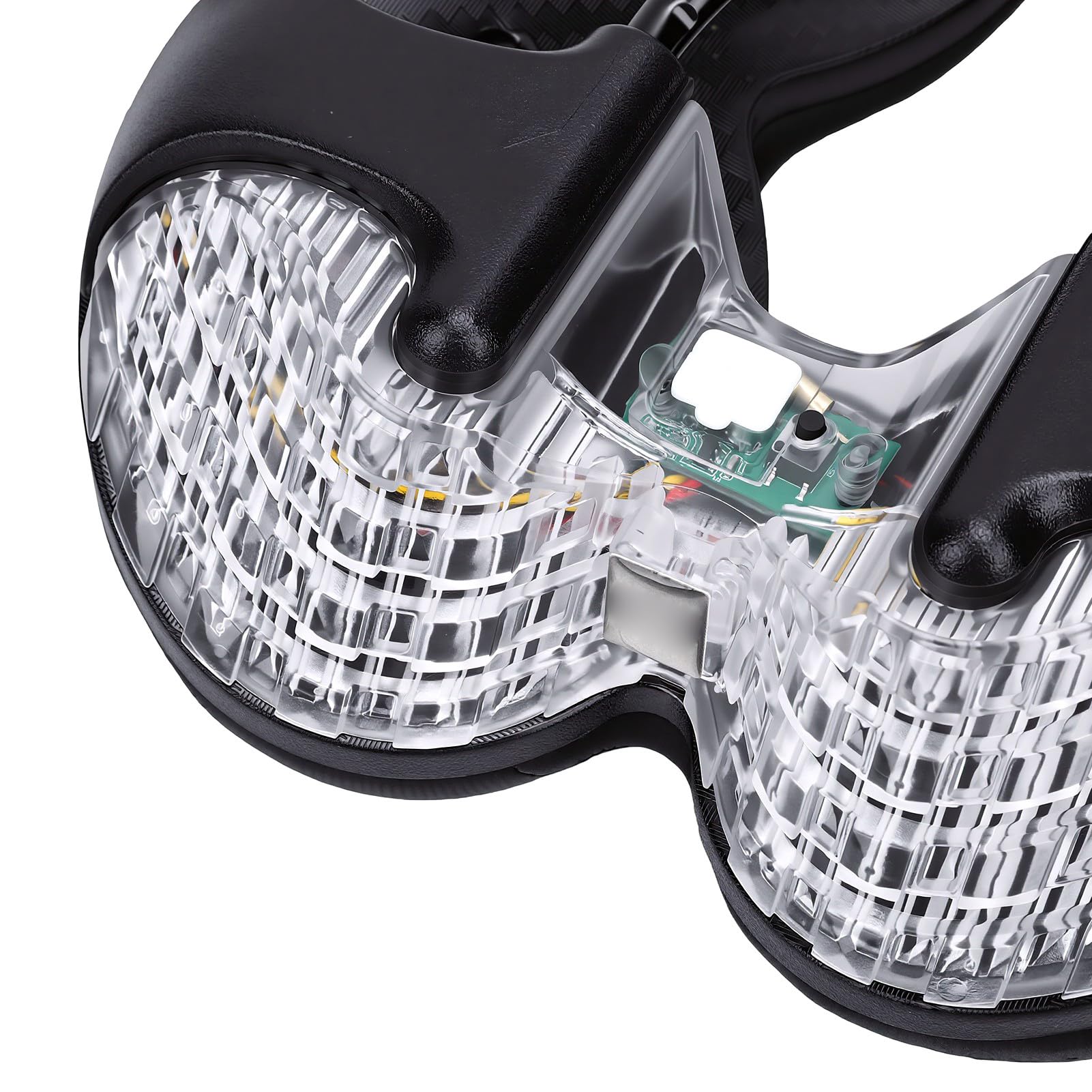 Ejoyous Funda de Asiento de Bicicleta con Luz Trasera Recargable, 400mAh