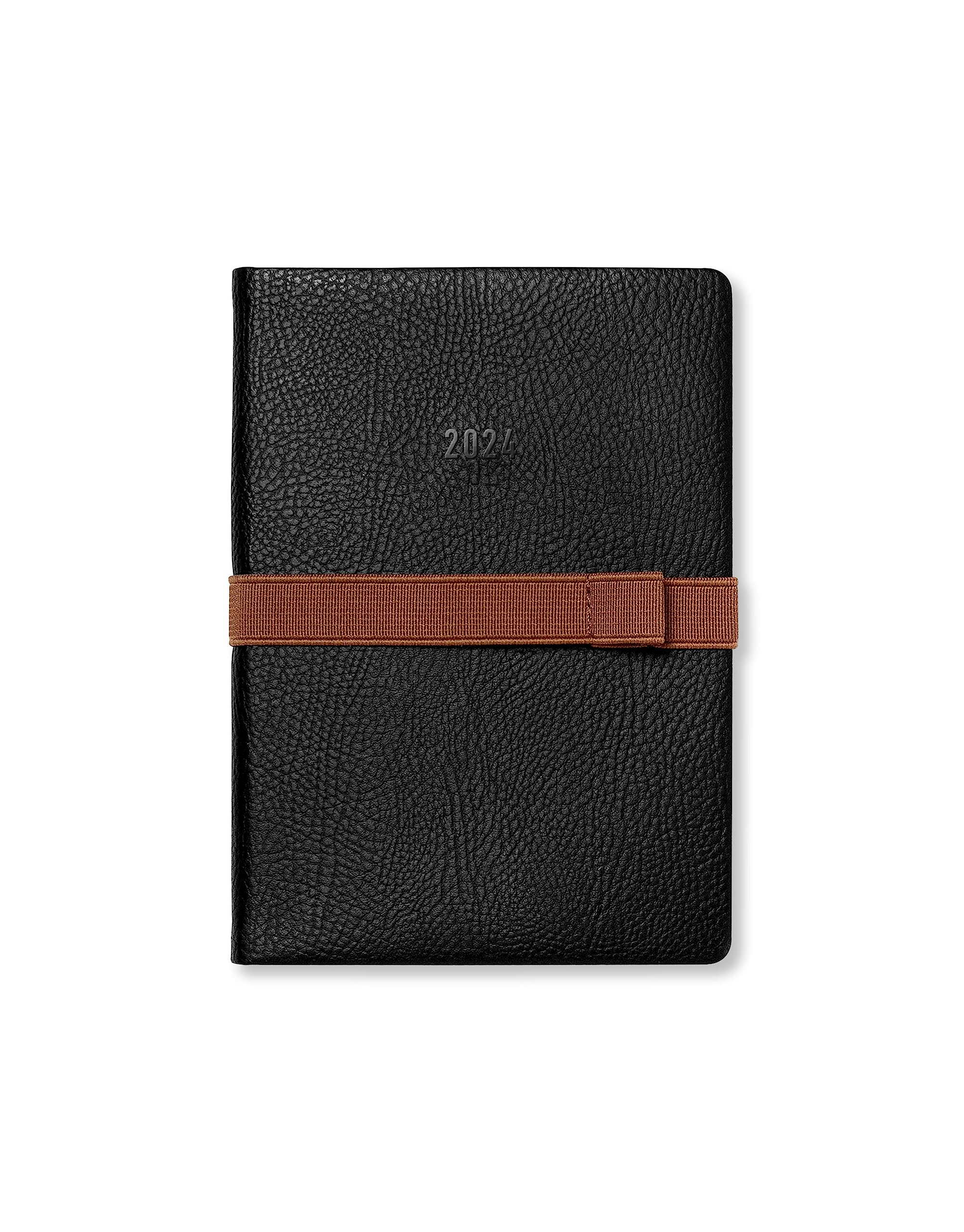 Letts Oslo A6 week to view 2024 diary - black