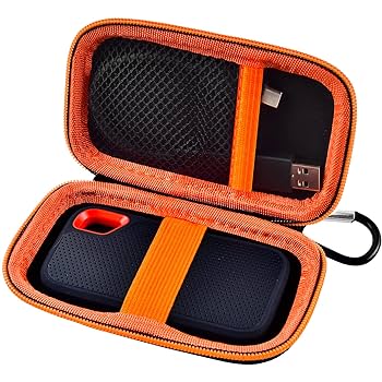 外付けハードディスク・ドライブ SanDisk SSD 1TB SDSSDE60-1T00-GH25 SanDisk SSD 外付け 1TB USB3.2Gen2 読出最大1050MB/秒 防滴防塵