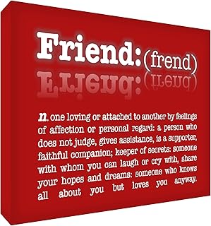 Feel Good Art A5 - Bloque de acrílico Pulido (21 x 14,8 x 2 cm, tamaño Grande), Color Rojo