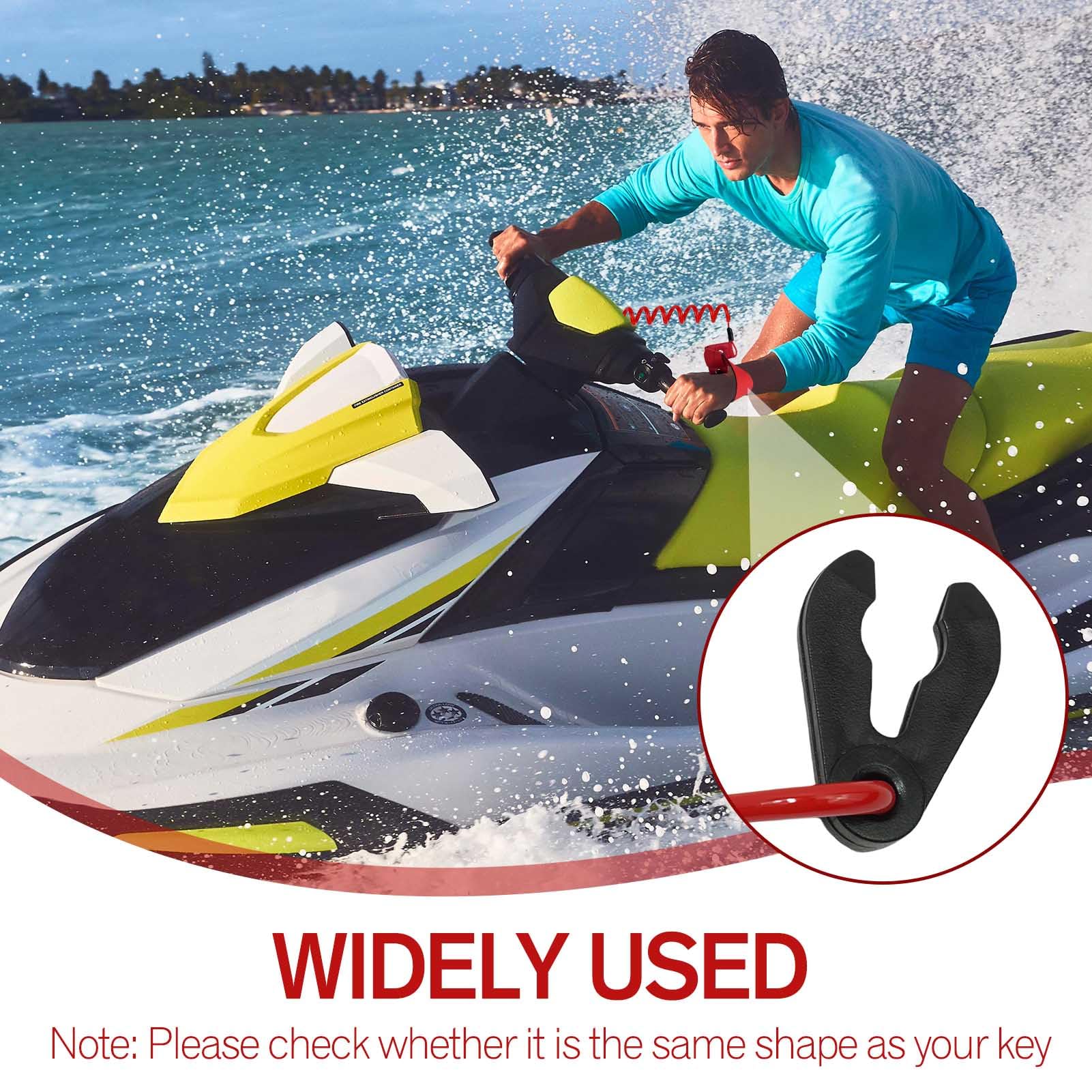 chiavetta sicurezza motore marino + Cordino di Sicurezza Motore