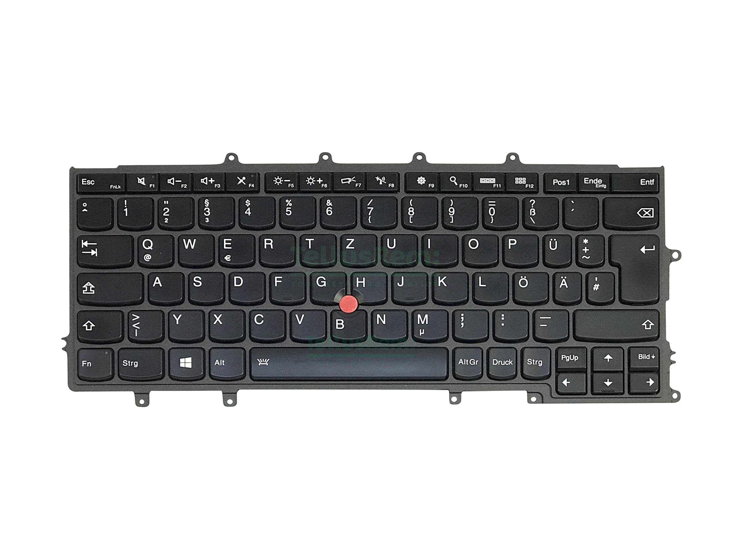 Teclado de respuesto Alemán retroiluminado para Lenovo Thinkpad X230s X240 X240S X240I X250 X260 X270