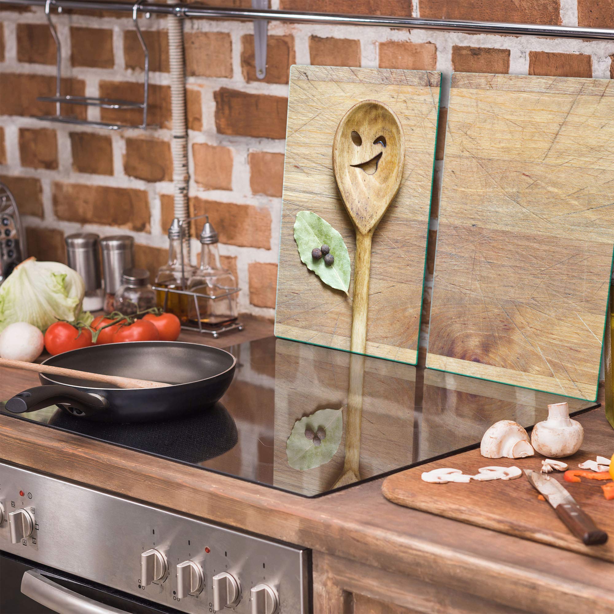 TMK Plaque De Protection Universelle Pour Plaque De Cuisson 2 X 30 X 52 Cm 2 Pieces Pour Plaques De Cuisson Protection Contre Les éclaboussures TMK Plaque De Protection Universelle Pour Plaque De Cuisson 2 X 30 X 52 Cm 2 Pieces Pour Plaques De Cuisson Protection Contre Les éclaboussures